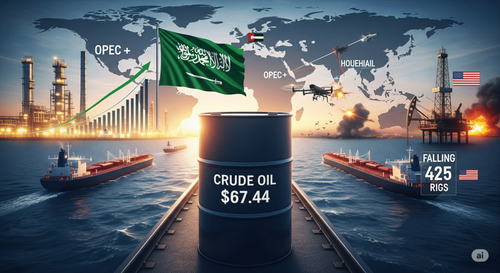 कच्चे तेल की कीमतें