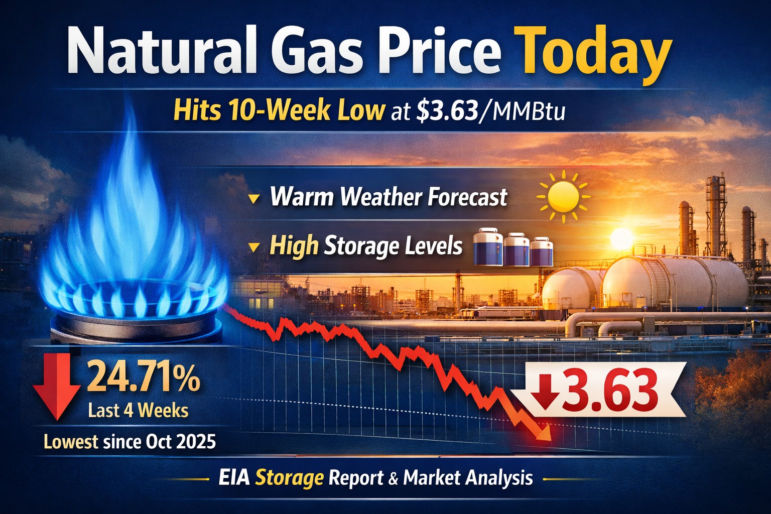 Why Natural Gas Prices Fall